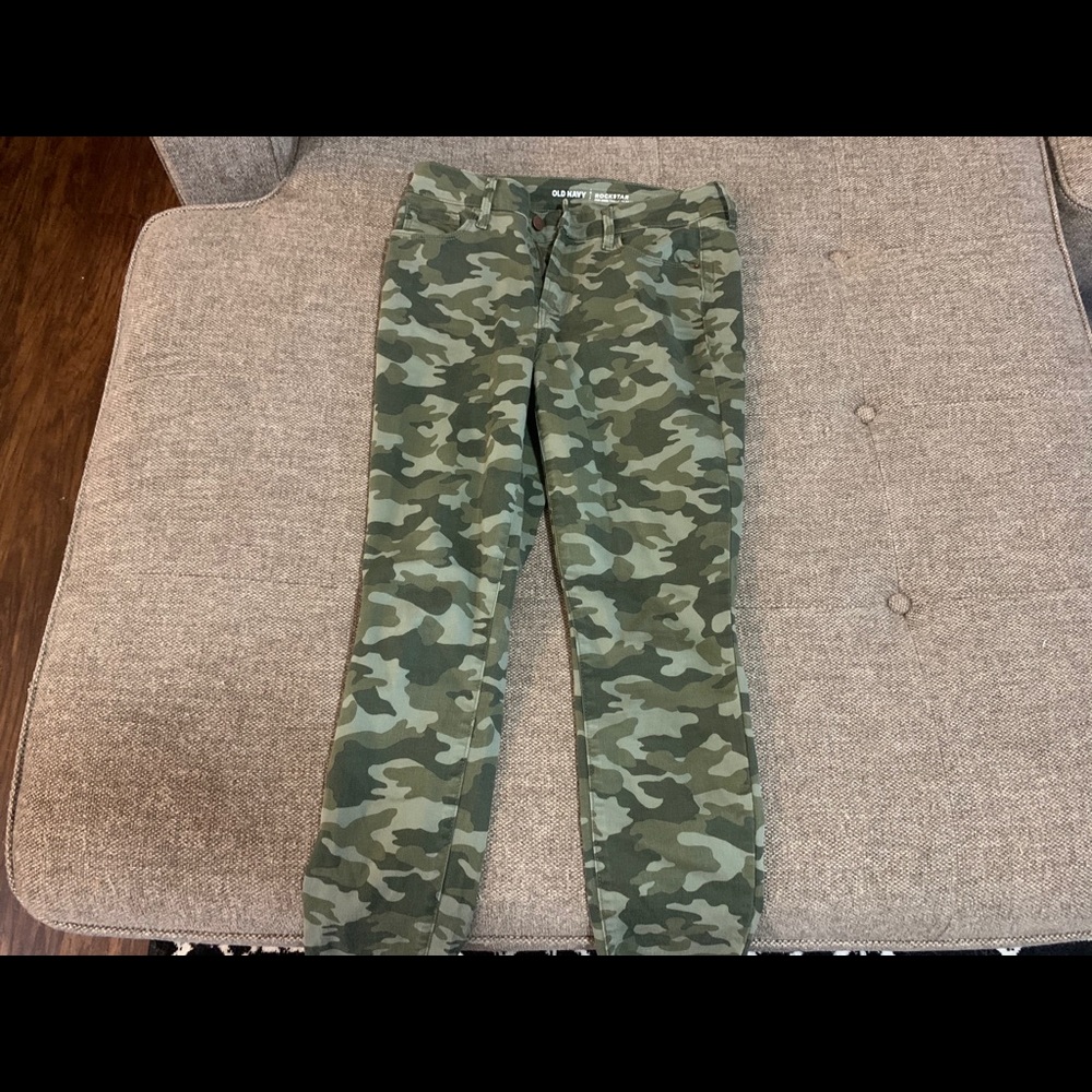 Camo jeans